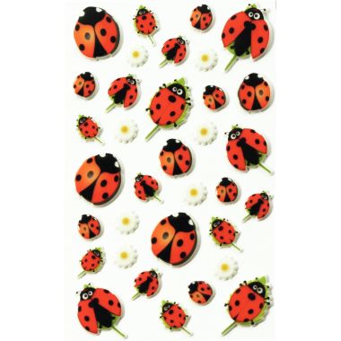 Pochette de 209 stickers déco 3D cooky thème animaux