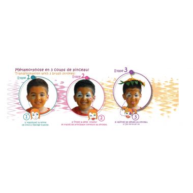 Lot de 10 éponges de maquillage