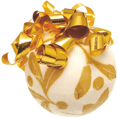Lot de 5 boules en styropor, diamètre 10 cm