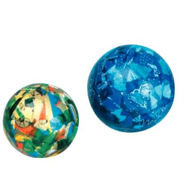 Lot de 5 boules en styropor, diamètre 10 cm