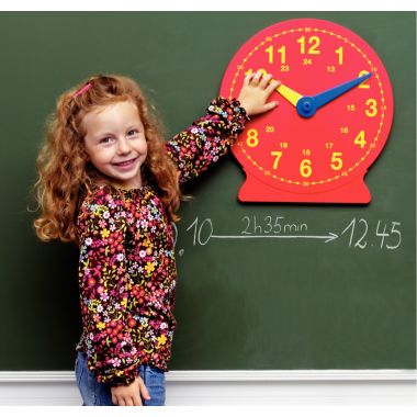 Horloge géante 41cm magnétique