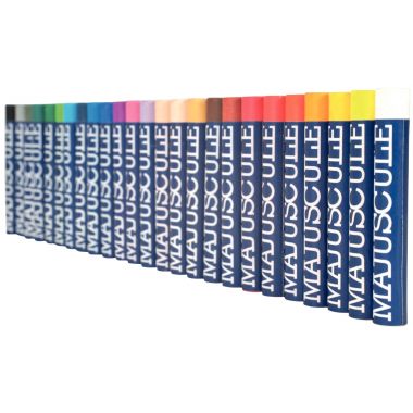 Boîte de 25 pastels à l'huile Majuscule