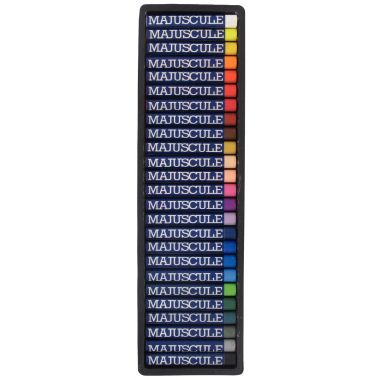 Boîte de 25 pastels à l'huile Majuscule