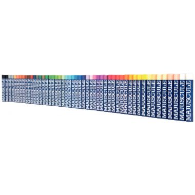 Boîte de 50 pastels à l'huile Majuscule