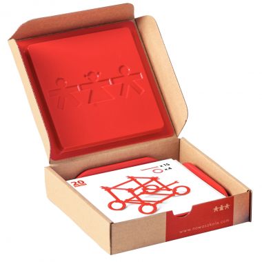 Boite de 24 fiches d'activités pour le jeu de construction FLEXO 24653