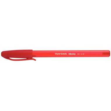 Papermate - Stylo bille InkJoy100 pointe moyenne rouge - S0957140