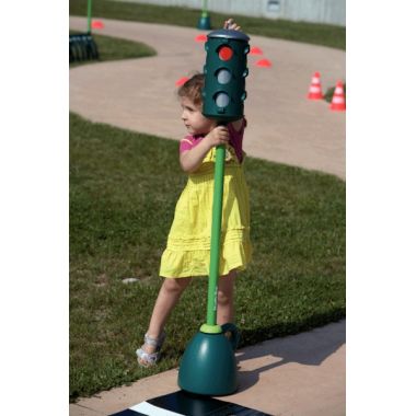 Lot de 4 Feux tricolores Hauteur 1,20M