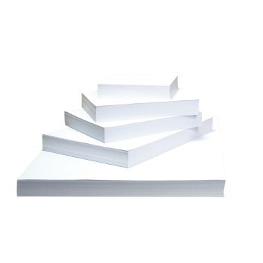 Paquet de 25 feuilles à dessin 90g 50x65cm blanc