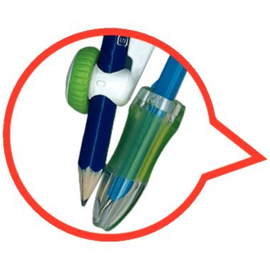 Compas métal TWIST'N SAFE bleu