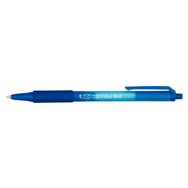Stylo bille Soft Feel rétractable bleu