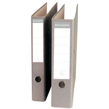 Exacompta Paquet de 10 étiquettes cartonnées pour classeurs à levier dos étroit - 535E