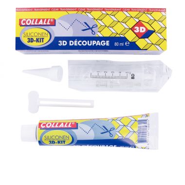Tube de colle silicone 3D pour bijoux