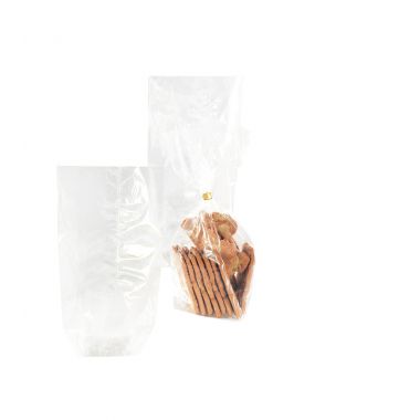 Lot de 100 sachets de cellophane format 11,5 x 19 cm