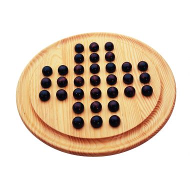 Le solitaire en bois