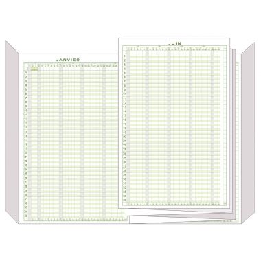 Planning vacances & absences mai à mai 2024/2025