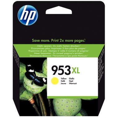 Hp- Cartouche d'encre HP 953XL jaune grande capacité authentique - F6U18AE