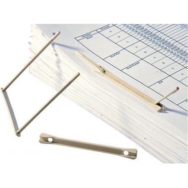 Fast - Boite de 100 relieurs d'archives / fasteneur beige 8cm - 100725515