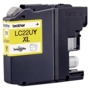 Brother TAMBOUR cartouche jet d'encre jaune ultra haute capacité authentique (LC22UY)