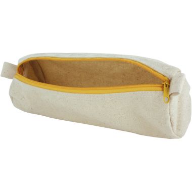 Lot de 10 trousses en coton, coloris assortis