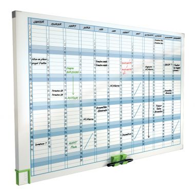 Planning annuel performance rigide