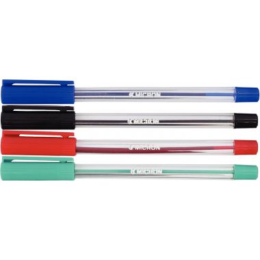 Stylo bille Micron pointe moyenne vert