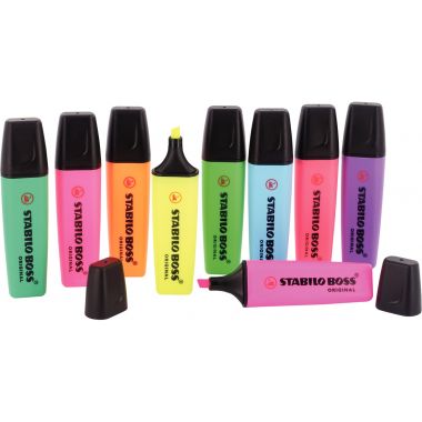Stabilo Boss Surligneur rouge - 70/40