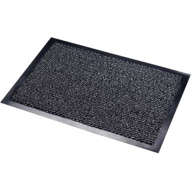 Tapis intérieur anti-poussière 60x90cm gris