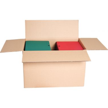 Paquet de 20 caisses américaines 200x200x110mm simple cannelure