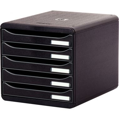 Module 5 tiroirs BIGBOX+ noir
