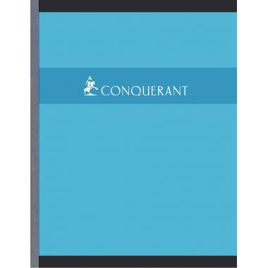 Cahier broché 192 pages CONQUERANT, format 17x22 cm, seyès, papier 70g