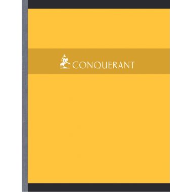 Cahier broché 192 pages CONQUERANT, format 17x22 cm, seyès, papier 70g