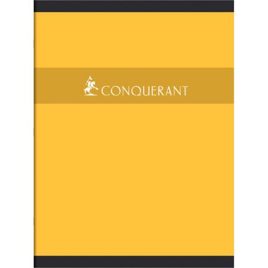 Cahier piqué 48 pages CONQUERANT, format 24x32 cm, seyès, papier 70g