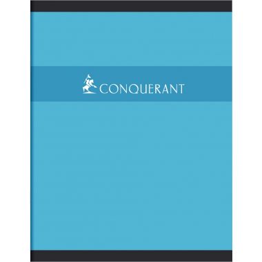 Cahier piqué 96 pages CONQUERANT, format 17x22 cm, seyès, papier 70g