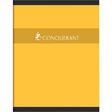 Cahier piqué 96 pages CONQUERANT, format 17x22 cm, seyès, papier 70g