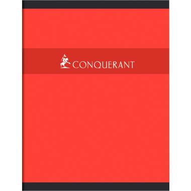 Cahier piqué 96 pages CONQUERANT, format 17x22 cm, seyès, papier 70g