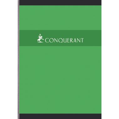 Cahier broché 192 pages CONQUERANT, format A4, seyès, papier 70g