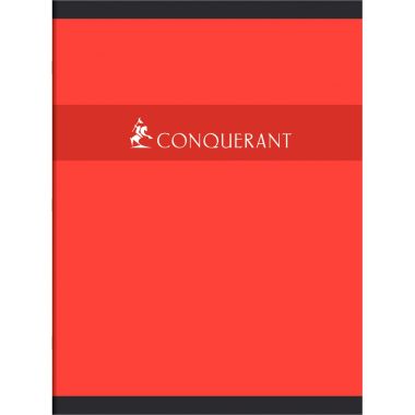 Cahier piqué 192 pages CONQUERANT, format 24x32 cm, seyès, papier 70g