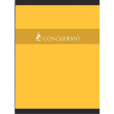 Cahier broché 192 pages CONQUERANT, format 24x32 cm, seyès, papier 70g