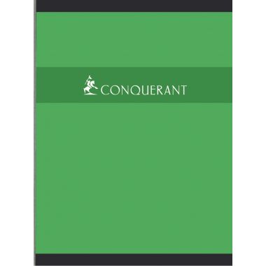 Cahier broché 192 pages CONQUERANT, format 24x32 cm, seyès, papier 70g