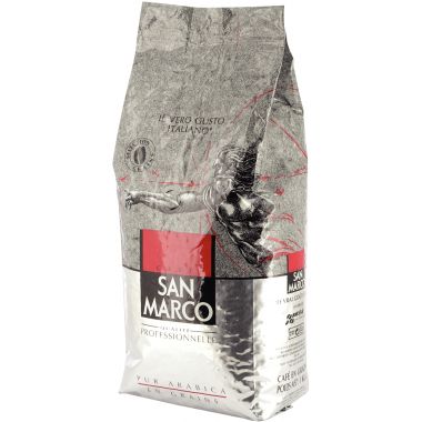 Paquet de 1kg café grain SAN MARCO