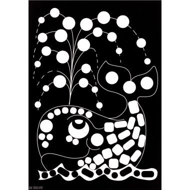Pochette de 16 planches de gommettes de 5 motifs animaux différents