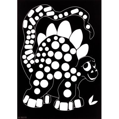 Pochette de 16 planches de gommettes de 5 motifs animaux différents