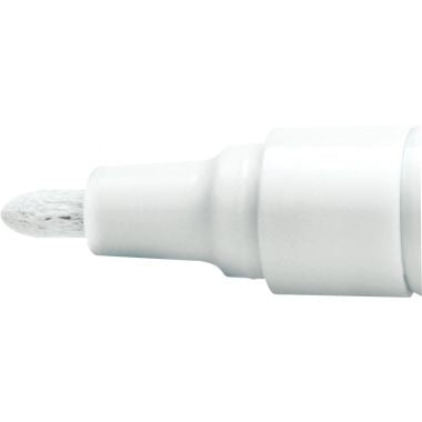 Marqueur craie pointe ogive 2-4mm blanc