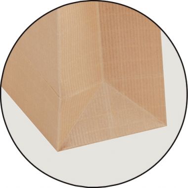 Paquet de 50 pochettes kraft armé 280x410mm soufflet 90mm bande siliconée