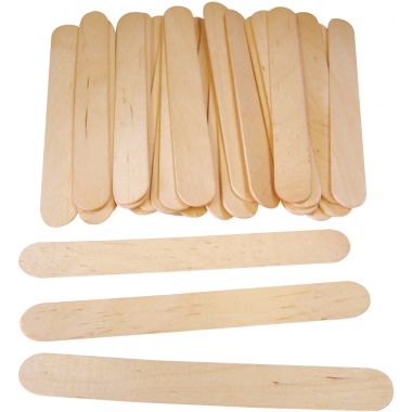 Sachet de 100 bâtonnets plats longueur 150 mm