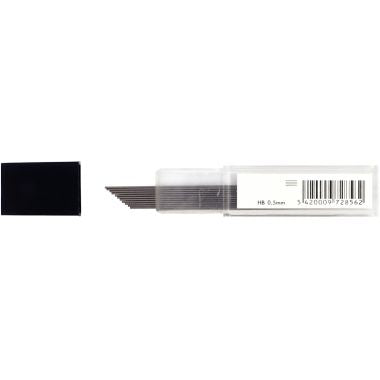 Étui de 12 mines graphite standard 0,5mm HB