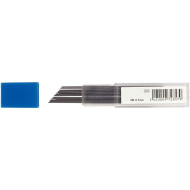 Étui de 12 mines graphite standard 0,7mm HB