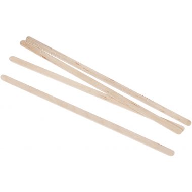 Boîte de 1000 agitateurs en bois jetable L.14cm