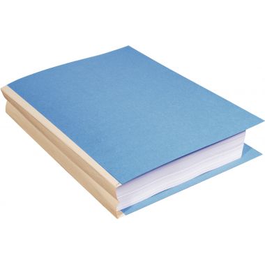 Exacompta - Paquet de 25 chemises rigides FOREVER dos toilé, coloris assortis - 770000E