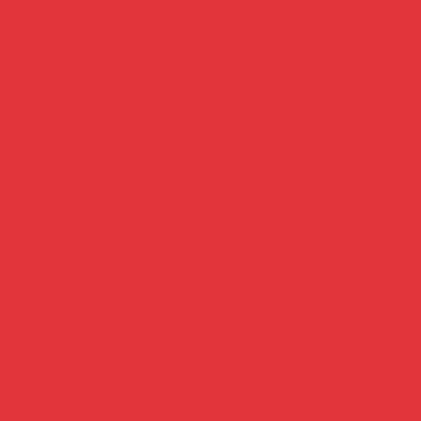 Paquet de 10 dossiers suspendus en polypropylène opaque 5/10ème pour armoire, dos 50 mm, rouge